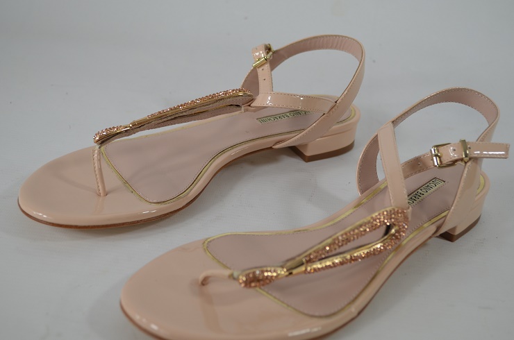 Luciano Barachini Dámské Sandály 100% Kůže, Velikost 39