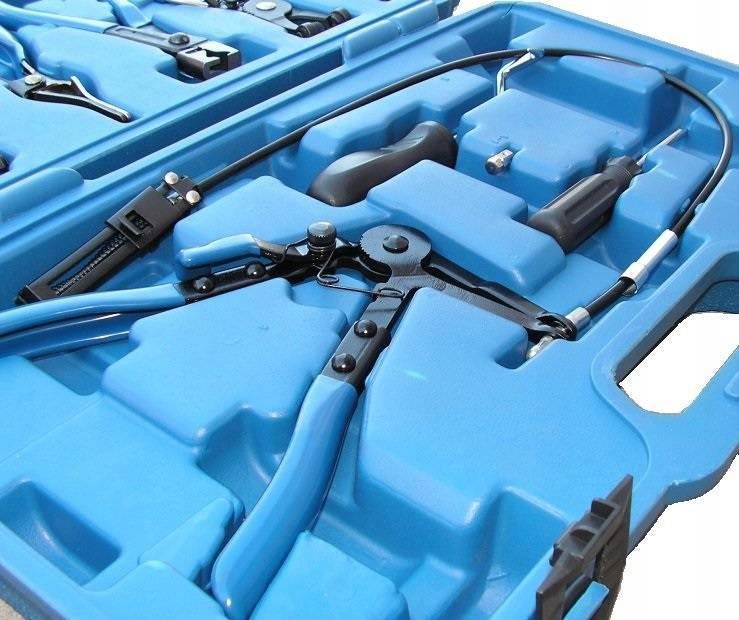 SZCZYPCE OPASEK ZACISKOWYCH TASMOWYCH 9 ELEMENTOW Producent code F02099