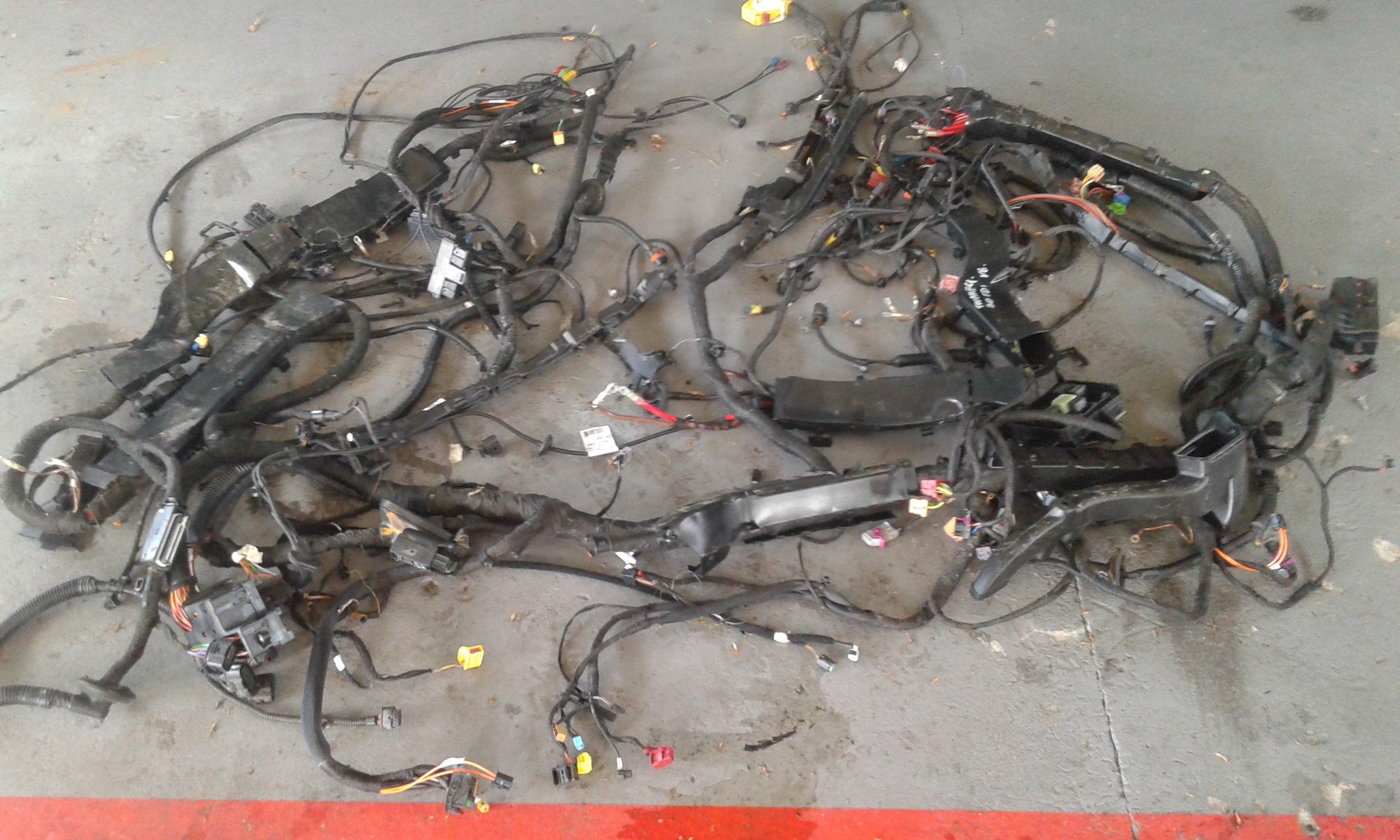 3.0TDI 2014R - VW TOUAREG II 7P 3.0 TDI ЖГУТ ПРОВОДОВ ВНУТРЕННЯЯ УСТАНОВКА