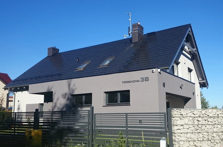 NUMER NA DOM 15CM ZE STALI NIERDZEWNEJ INOX Szerokość produktu 15 cm