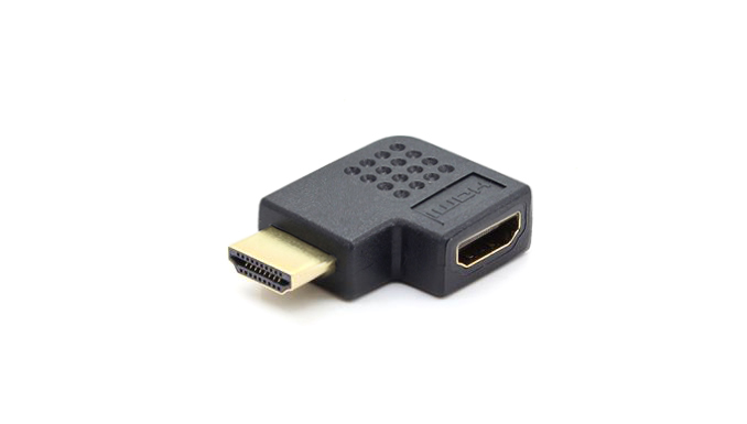 

Adapter Łącznik Kątowy 90 wtyk - gniazdo Hdmi Lewy