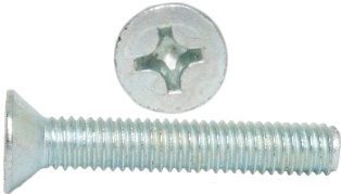 

M6x18 Wkręty z łbem stożkowym ocynk Din 965 20szt