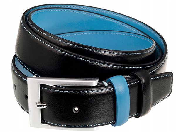

Skórzany Pasek Skóra Szeroki Spodni Jeans P6 120