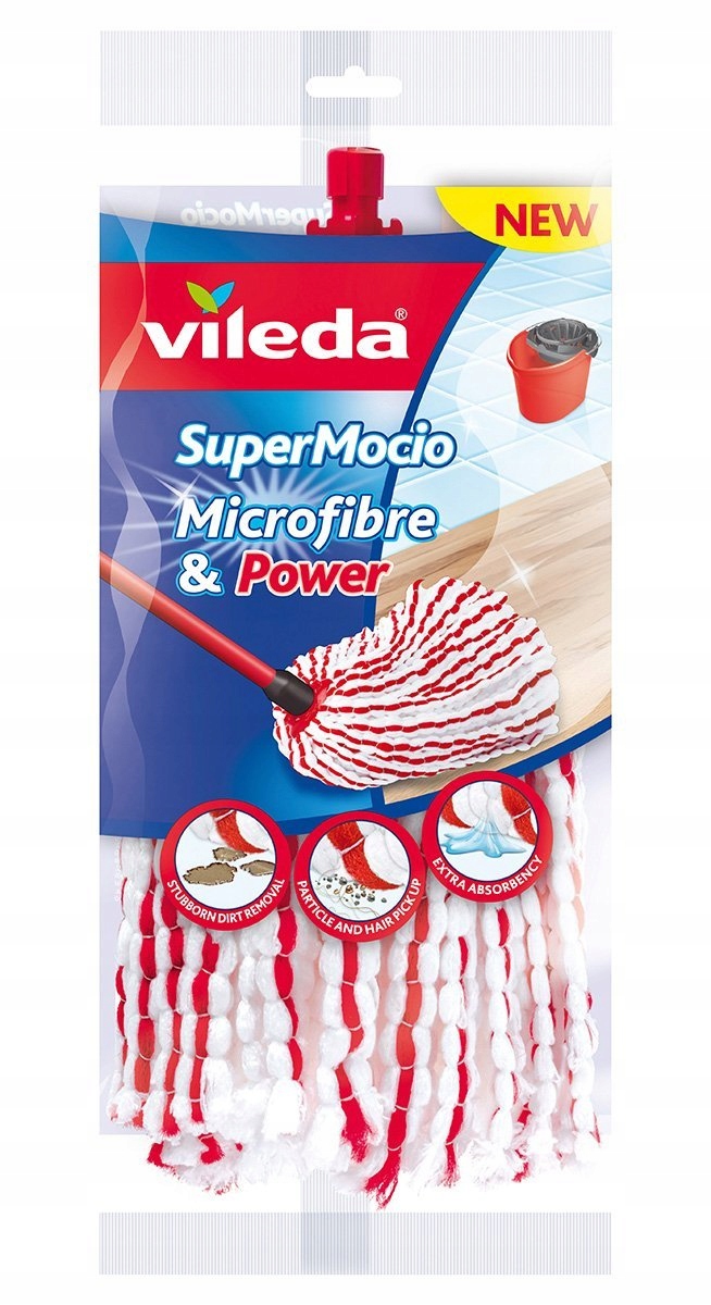 

Wkład do mopa Vileda Super Mocio Microfibre Power