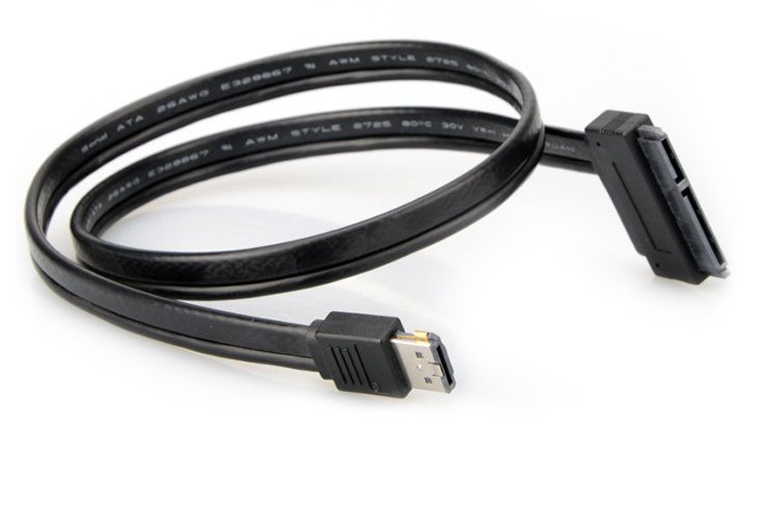 

Kabel eSATA Sata 22 Pin Hdd Dysk 2,5 Ssd 0,5m