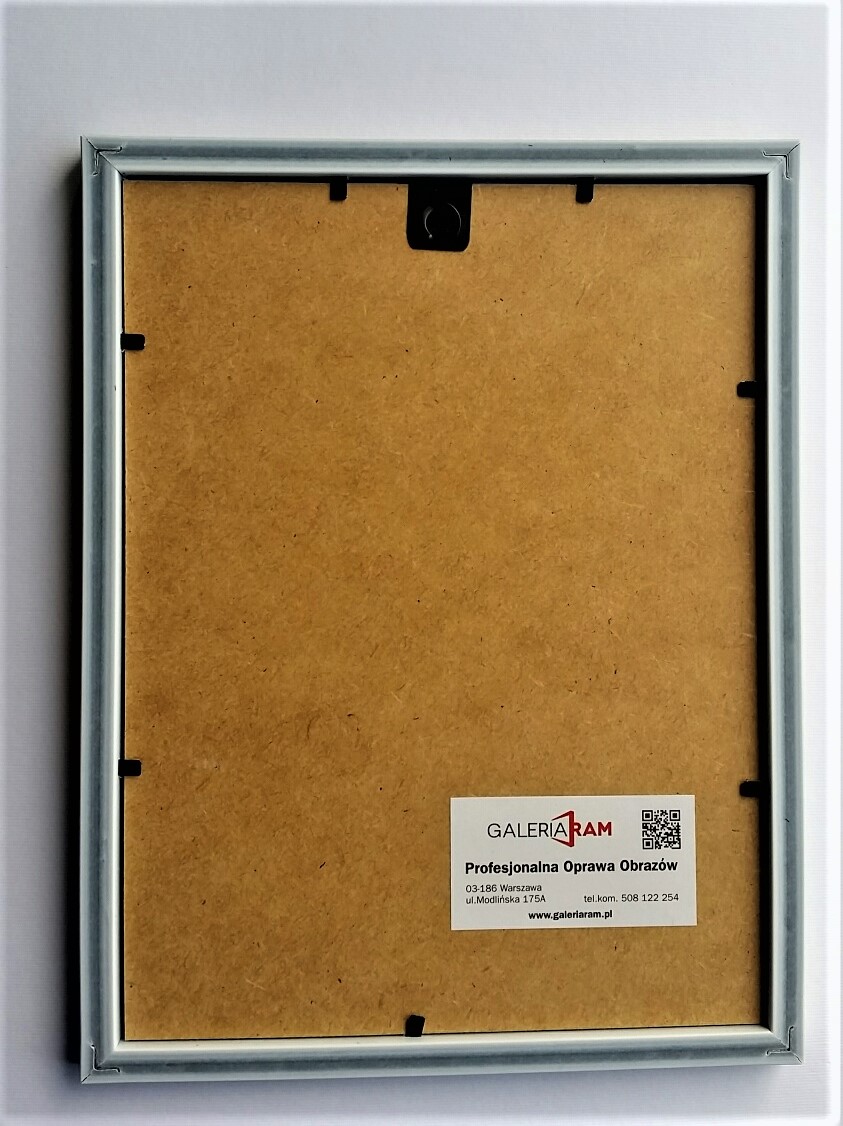 RAMA NA ZDJĘCIA kolory WIK - FOTO RAMKA 30x40 CM Kolor biały czarny odcienie żółtego i złota