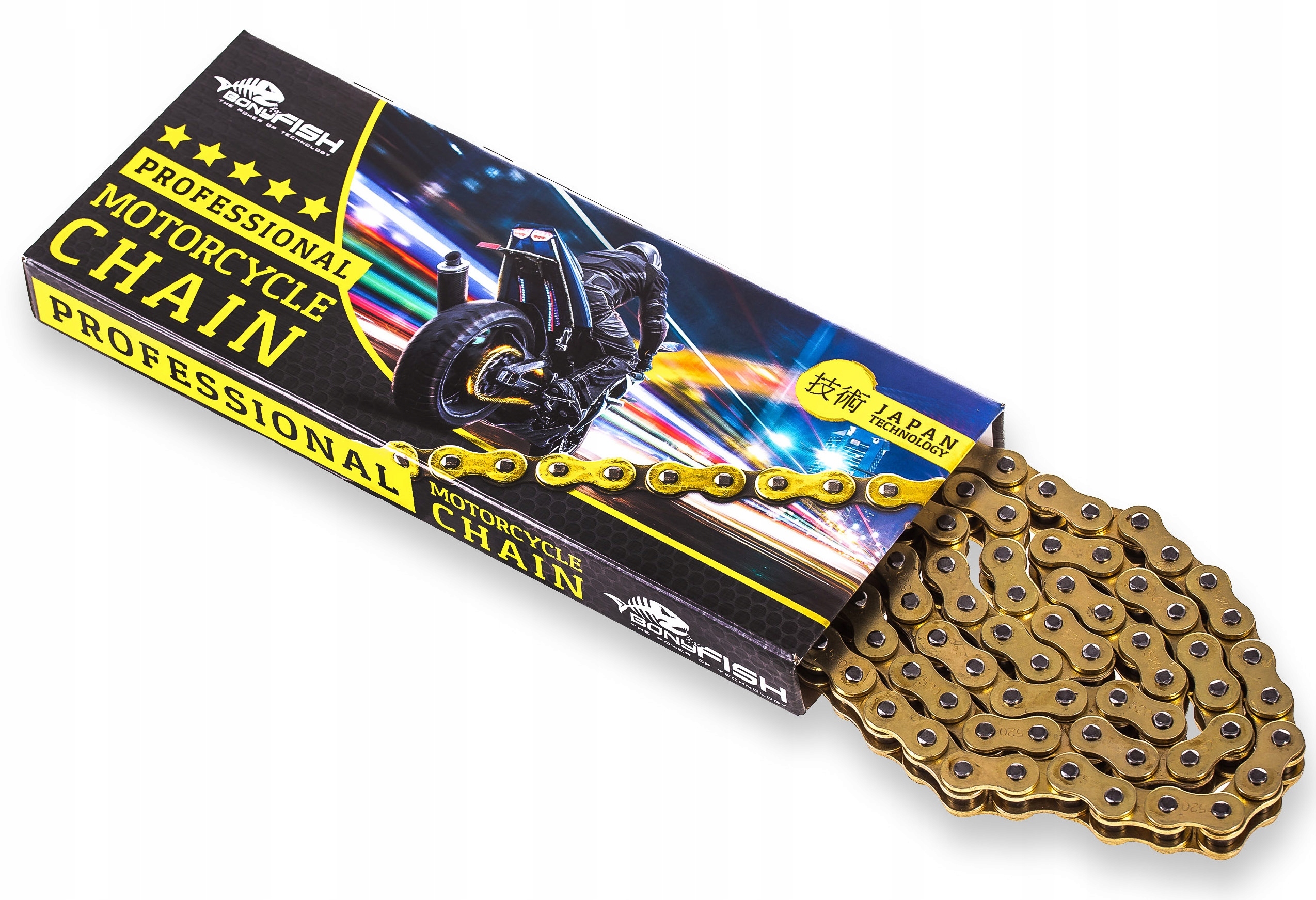 Hnací motocyklový řetěz 428 délka 142 článků