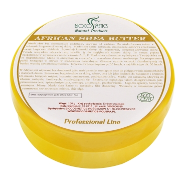 

Naturalne Masło Shea Karite Cert. Ecocert 200g