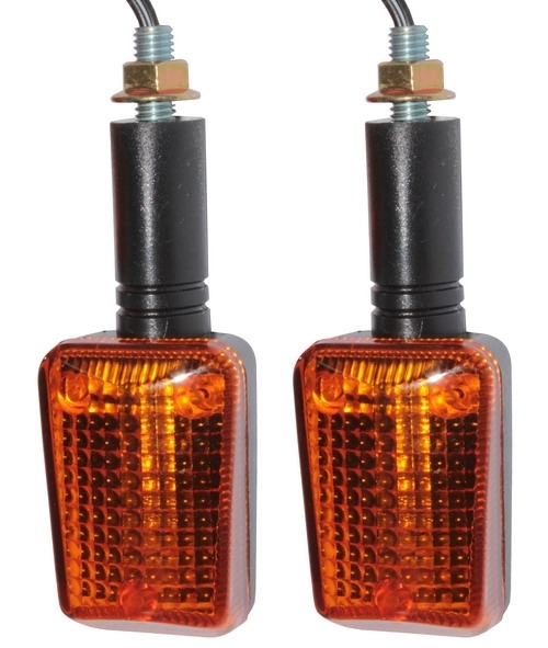 Kierunkowskazy Kierunki Kierunek Mini Długie Ramię Pomarańczowy Klosz M8 Dopasowanie do pojazdu produkt uniwersalny