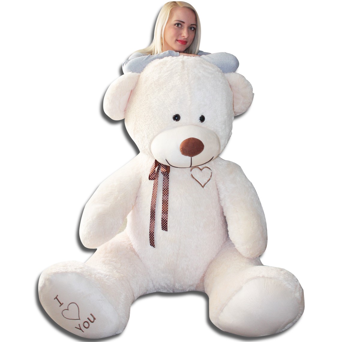 БОЛЬШОЙ ПЛЮШЕВЫЙ ТАЛИСМАН ГИГАНТ БОЛЬШОЕ СЕРДЦЕ