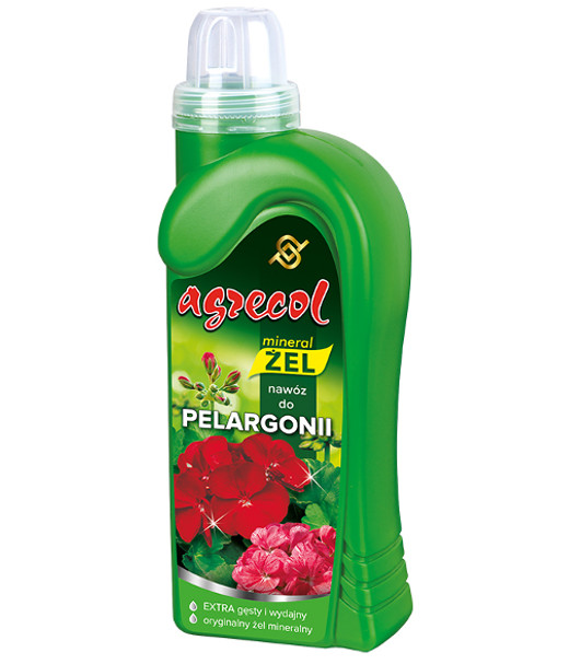 

Nawóz Do Pelargonii żel mineralny Agrecol 0,5L