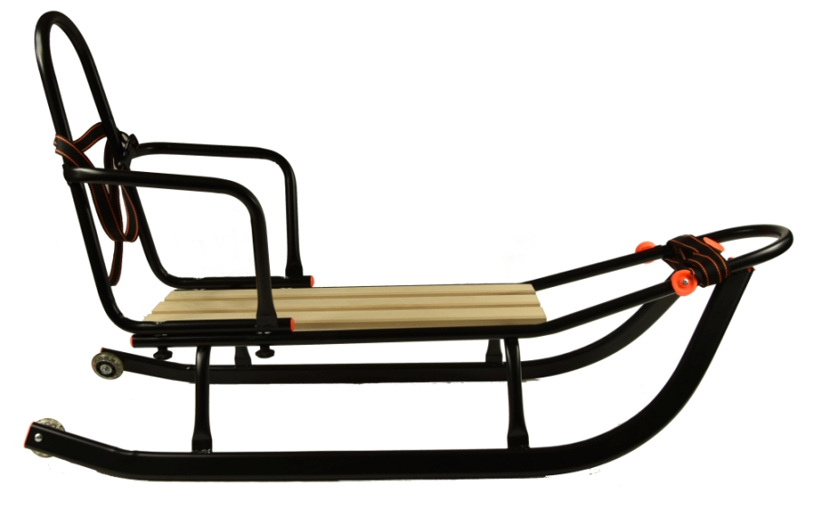 сани со стальными полозьями равномерно