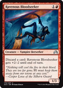 Mtg 2x Ravenous Bloodseeker (Uncommon)