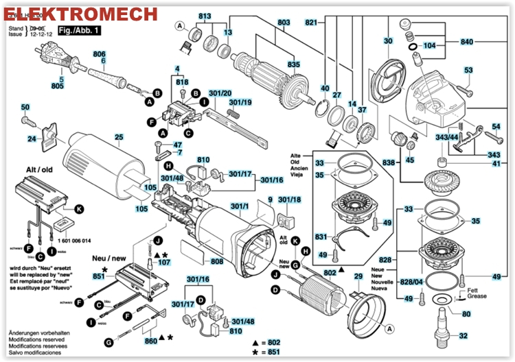 BOSCH ROTOR GWS 14-150 Ci 14-125 CiT 15-150 Hodí sa k značke Bosch