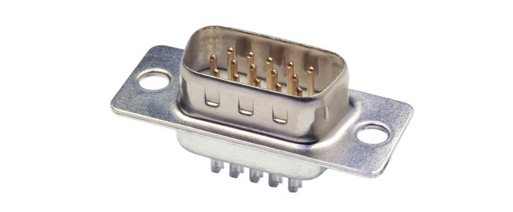 

Złącze Męskie Wtyk Cannon D-sub 15 Pin Gęste