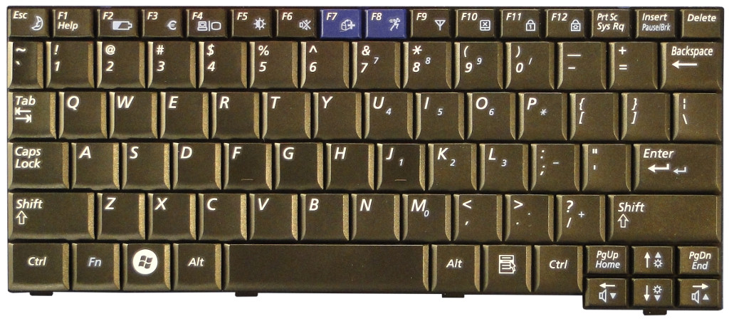 

Klawiatura Samsung NC10 NC110 NC120 ND10 N110 N130