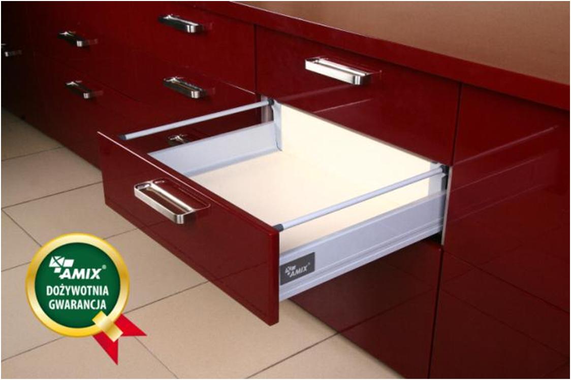 

Amix Szuflada Systembox Średnia 350 MM TB10 System
