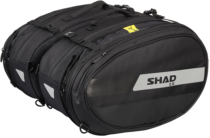 Side panniers big motorcycle bags SHAD SL58