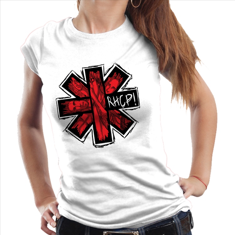 

Damska Koszulka Red Hot Chili Peppers Rhcp Wzory M