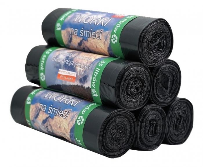 

Worki Na Śmieci 35L Mocne 90szt Produkt Pl