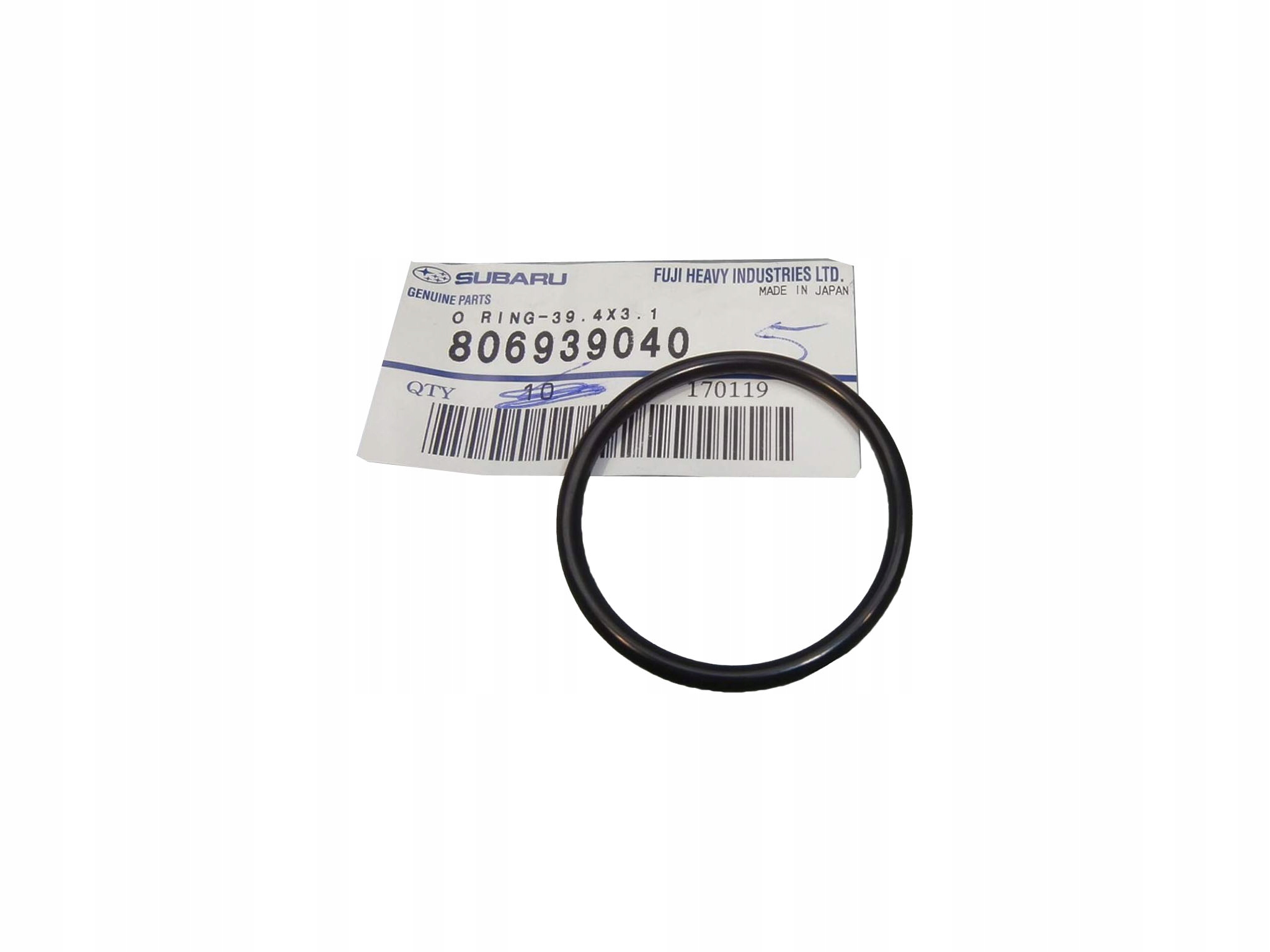 

Subaru Oring Uszczelka Koła Rozrządu Avcs 39.4x3.1