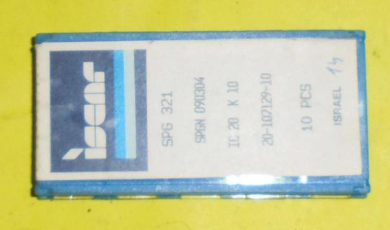 PŁYTKI SPGN 090304 IC 20 K10 ISCAR PŁYTKA NOWE Kod producenta 02010301