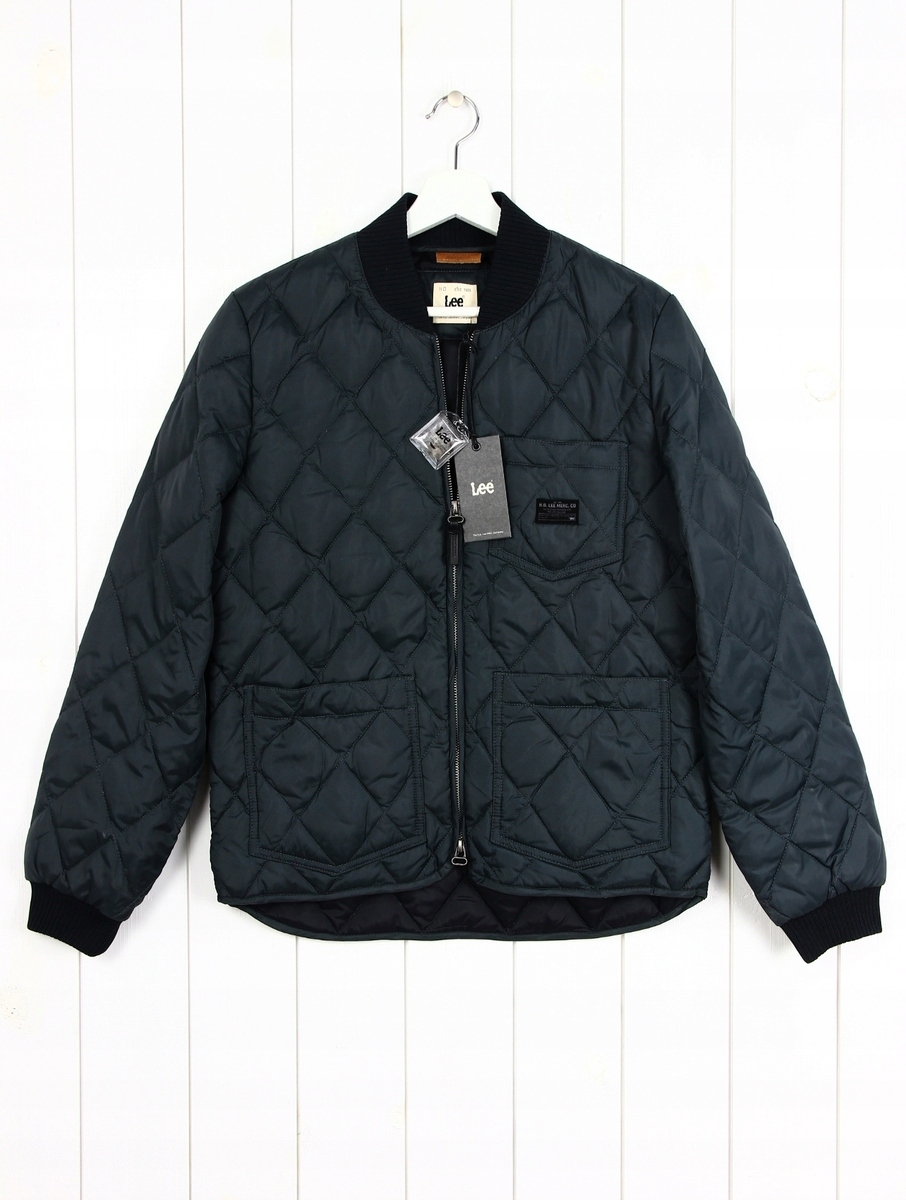 

Lee Bomber Quilted Kurtka Pikowana Puffer Puch_s