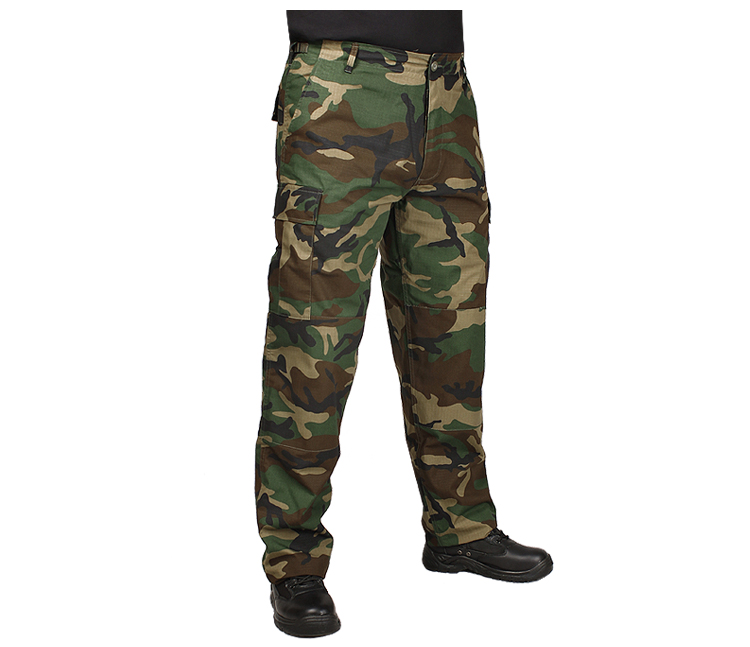 Mil-Tec Spodnie Bojówki BDU Bawełna Rip-Stop US ARMY - XXL Fason bojówki