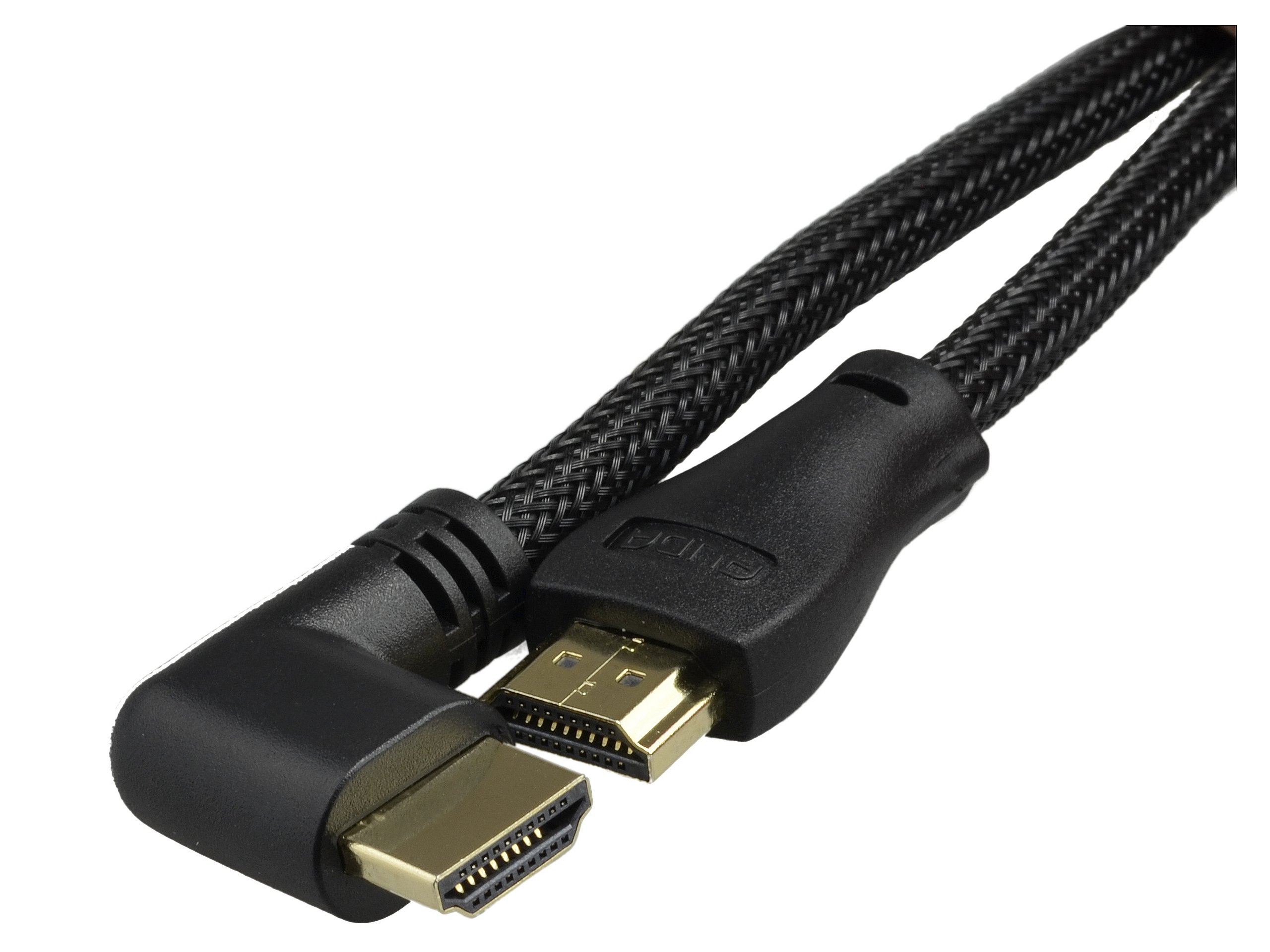 

Auda Kabel przewód Hdmi 1.4 Full Hd 3D kątowy 1m