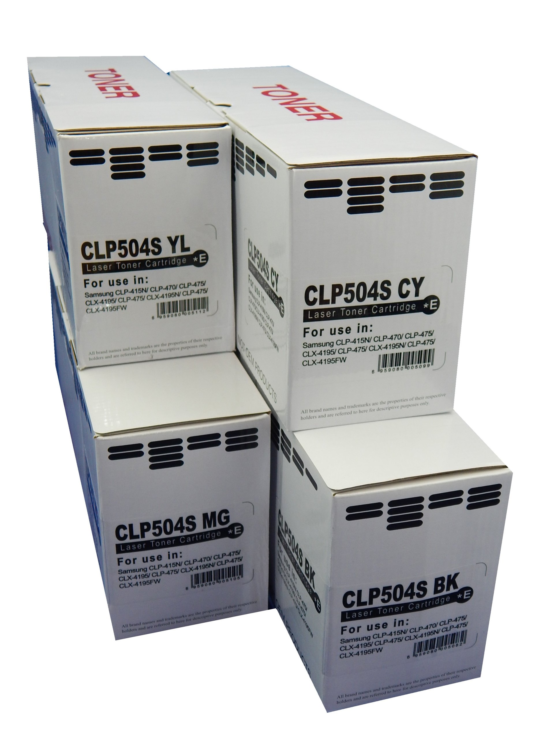 

Toner Samsung CLP415 CLX4195 CLT-K504S CLP-415N