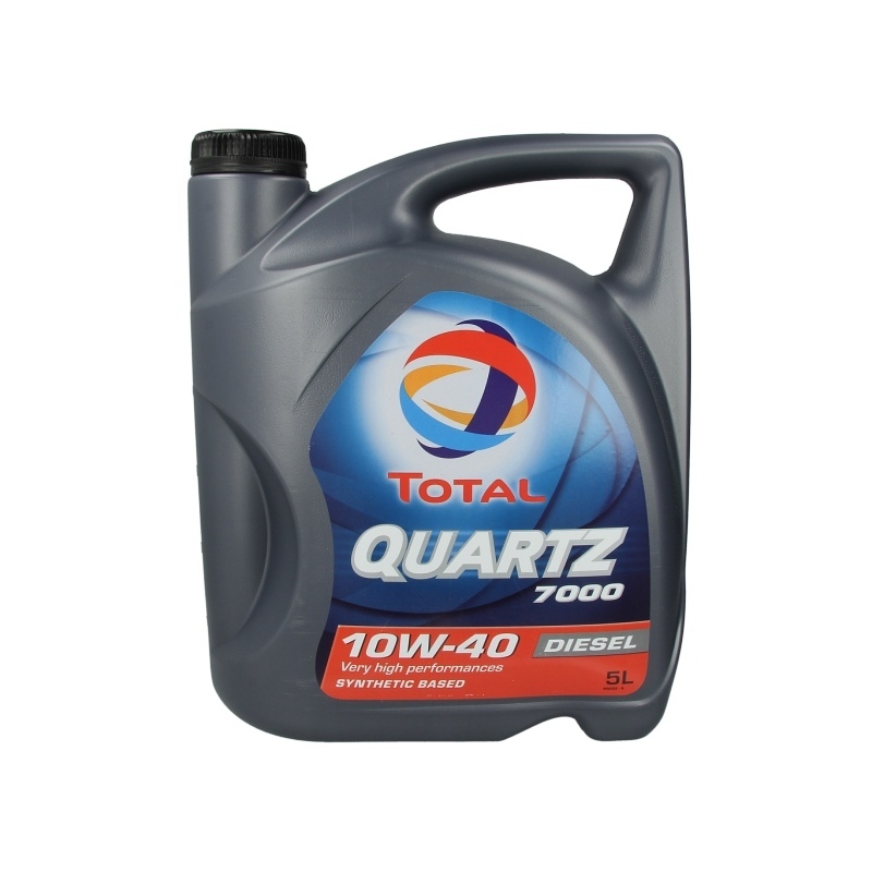 OLEJ TOTAL- 10W40 QUARTZ 7000 DIESEL 5L 6713140138 - Allegro.pl
