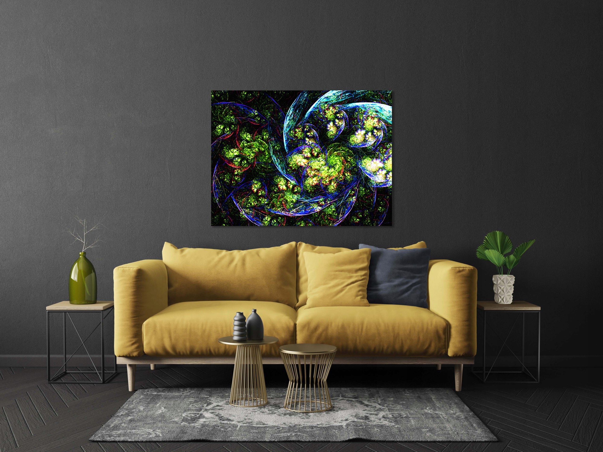 OBRAZ na płótnie ABSTRAKCJA 199287208 120x80 WZORY Marka inna