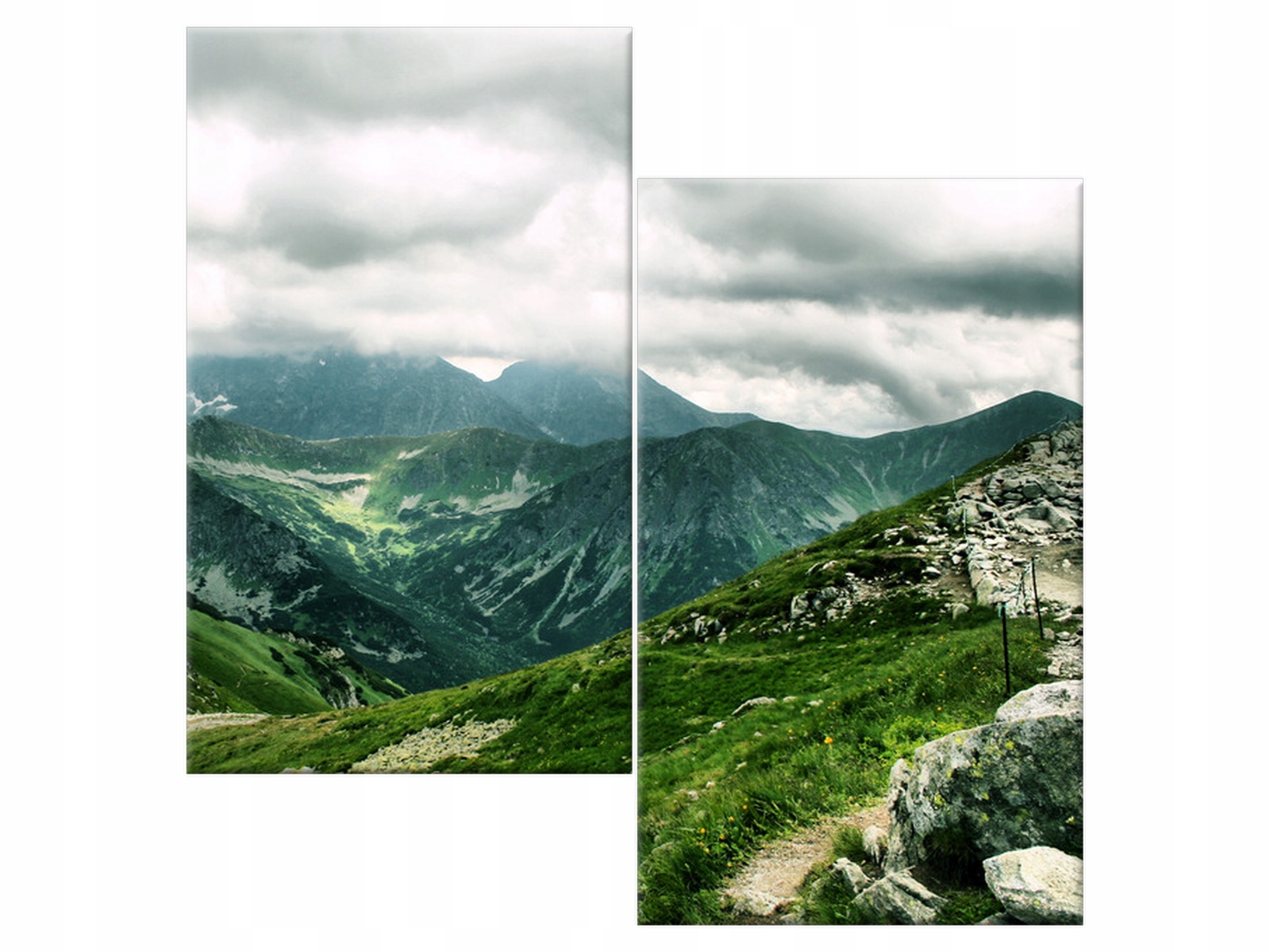 

Obraz na płótnie Tatry krajobraz 60x60 Niebo