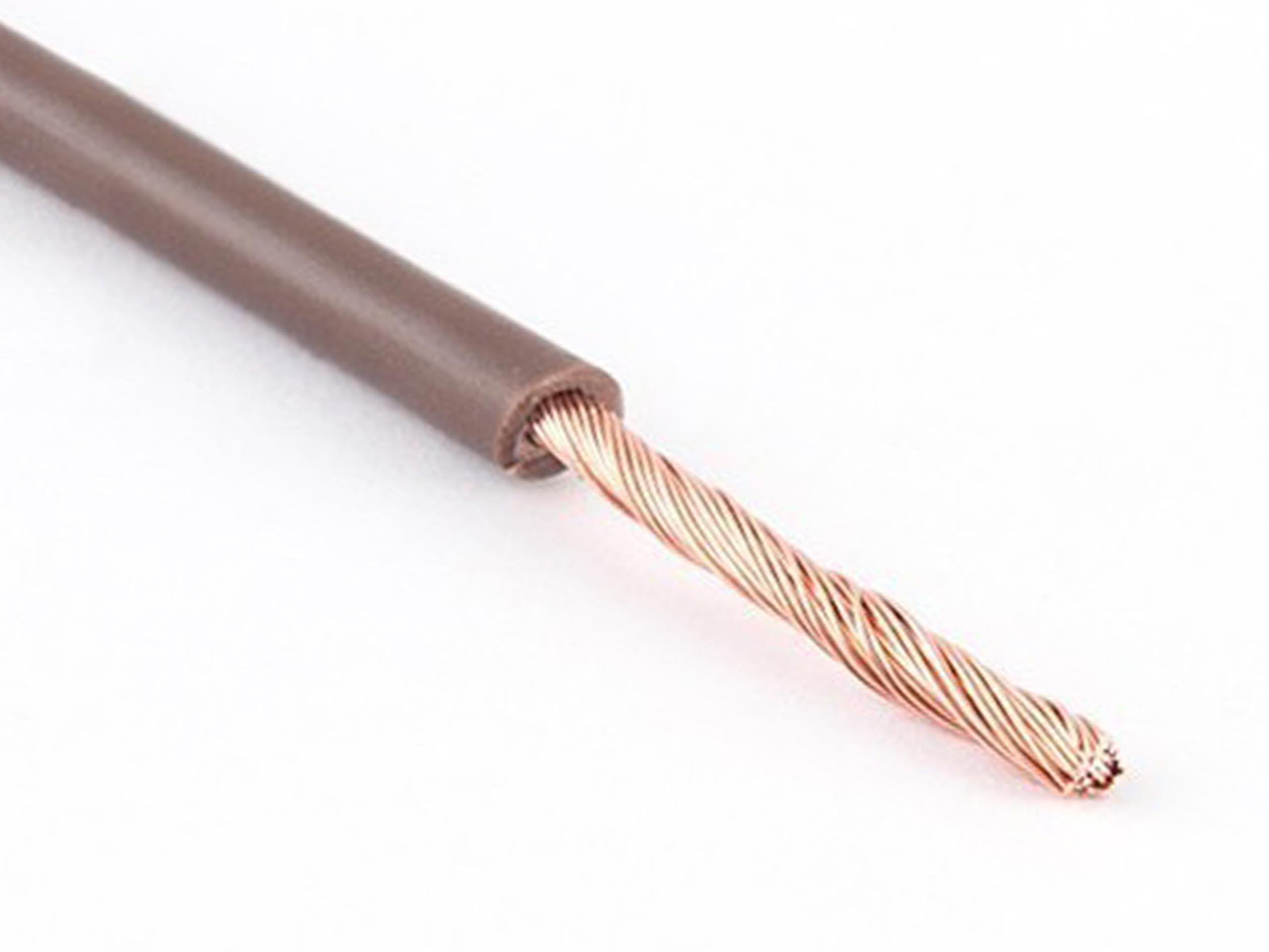 

Przewód Lgy H05V-K 0,75mm 300/500V 50M Brąz 185963