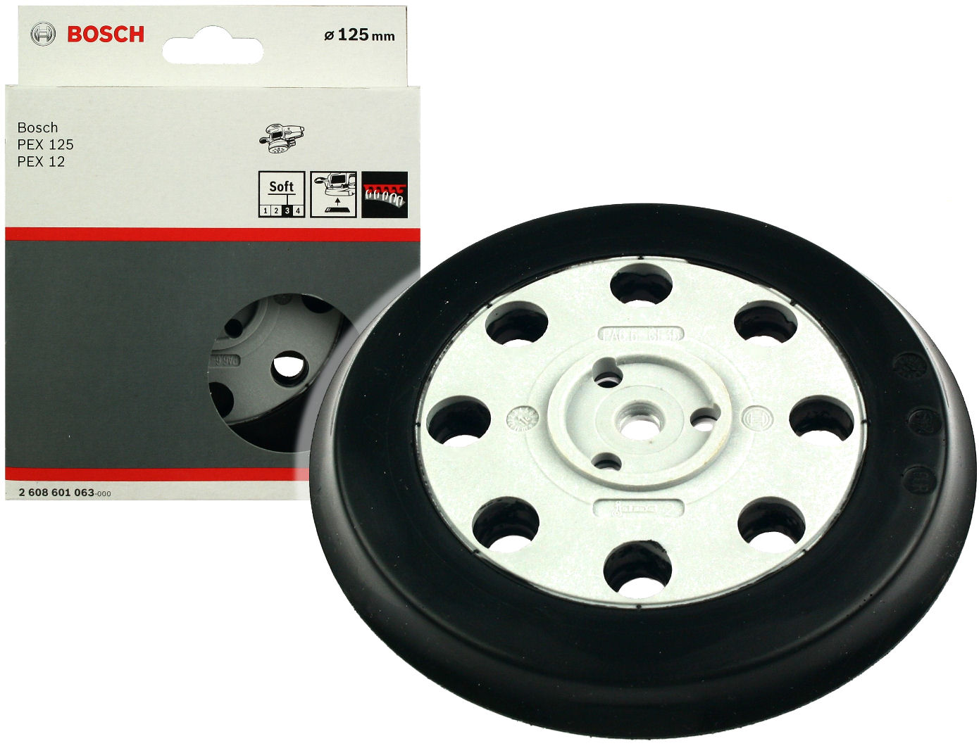 

Bosch Talerz szlifierski 125mm Miękki do Pex 125