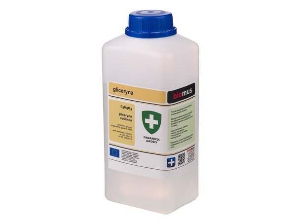 

Gliceryna roślinna podwyższona czystość Biomus 1kg