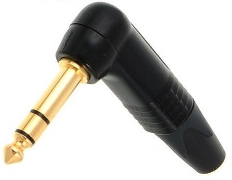 

Neutrik NP3RX-B Jack stereo 6,3mm złocony kątowy