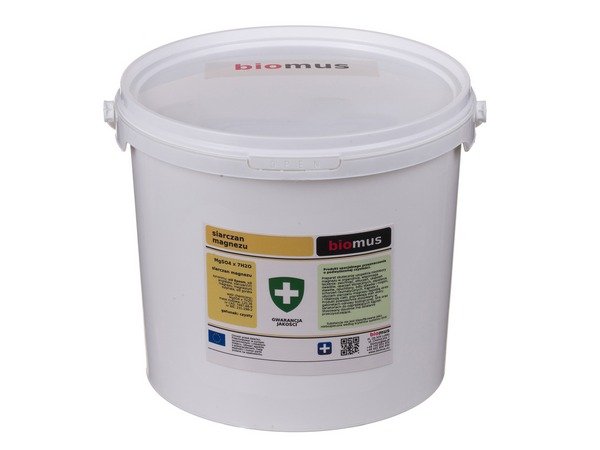 

Siarczan Magnezu czysty Sól Epsom 5kg Biomus