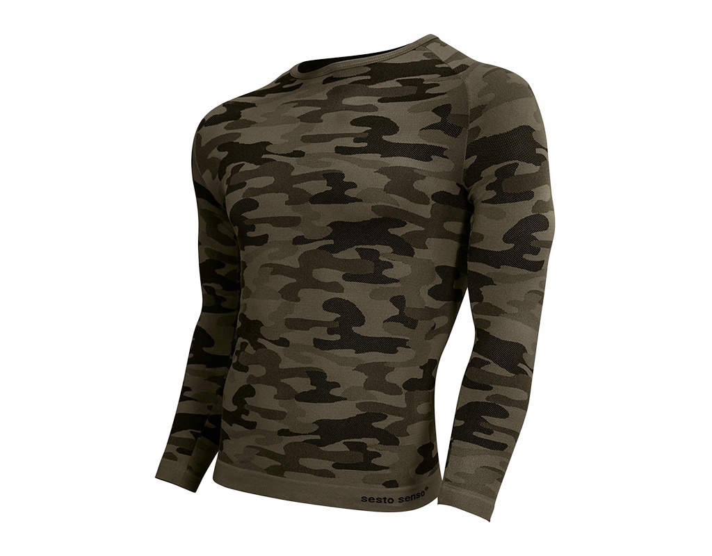 

Koszulka Sesto Senso Thermo Active Camo (d/r) XL