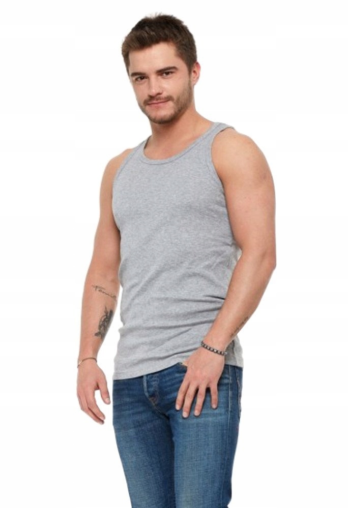 Футболка БЕЗРУКАВКА Мужской MORAJ 100% Хлопок - М