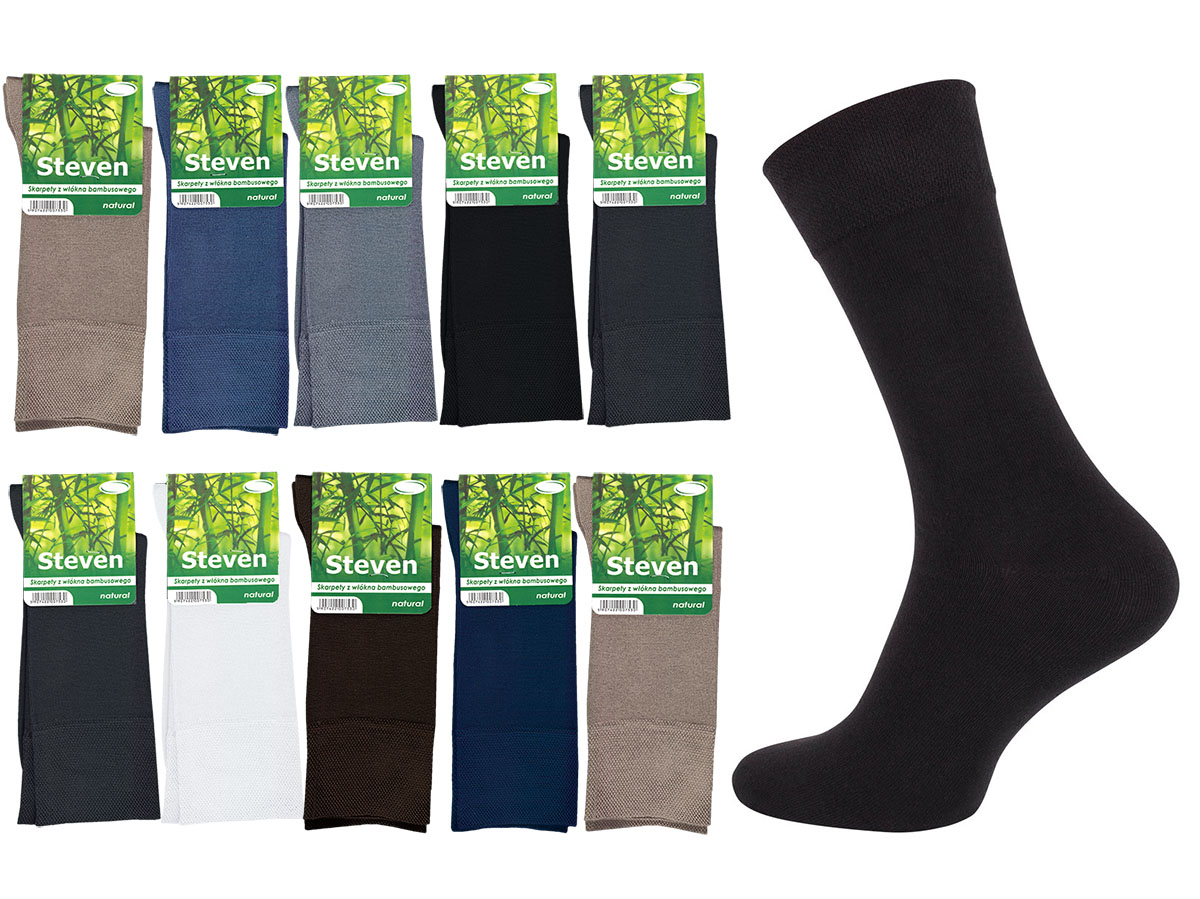 

Skarpety męskie Steven Natural 10-PAK Bambus 38-40