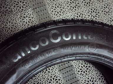 CONTINENTAL VANCOCONTACT 205/65/16C 108/101T Marka Continental