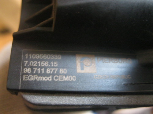 EGR radiator Peugeot 508 1.6HDI