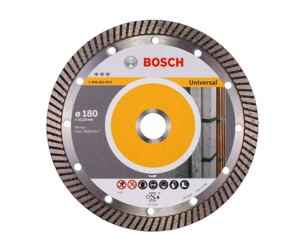 

Bosch Tarcza Diamentowa 180mm cegła beton kamień