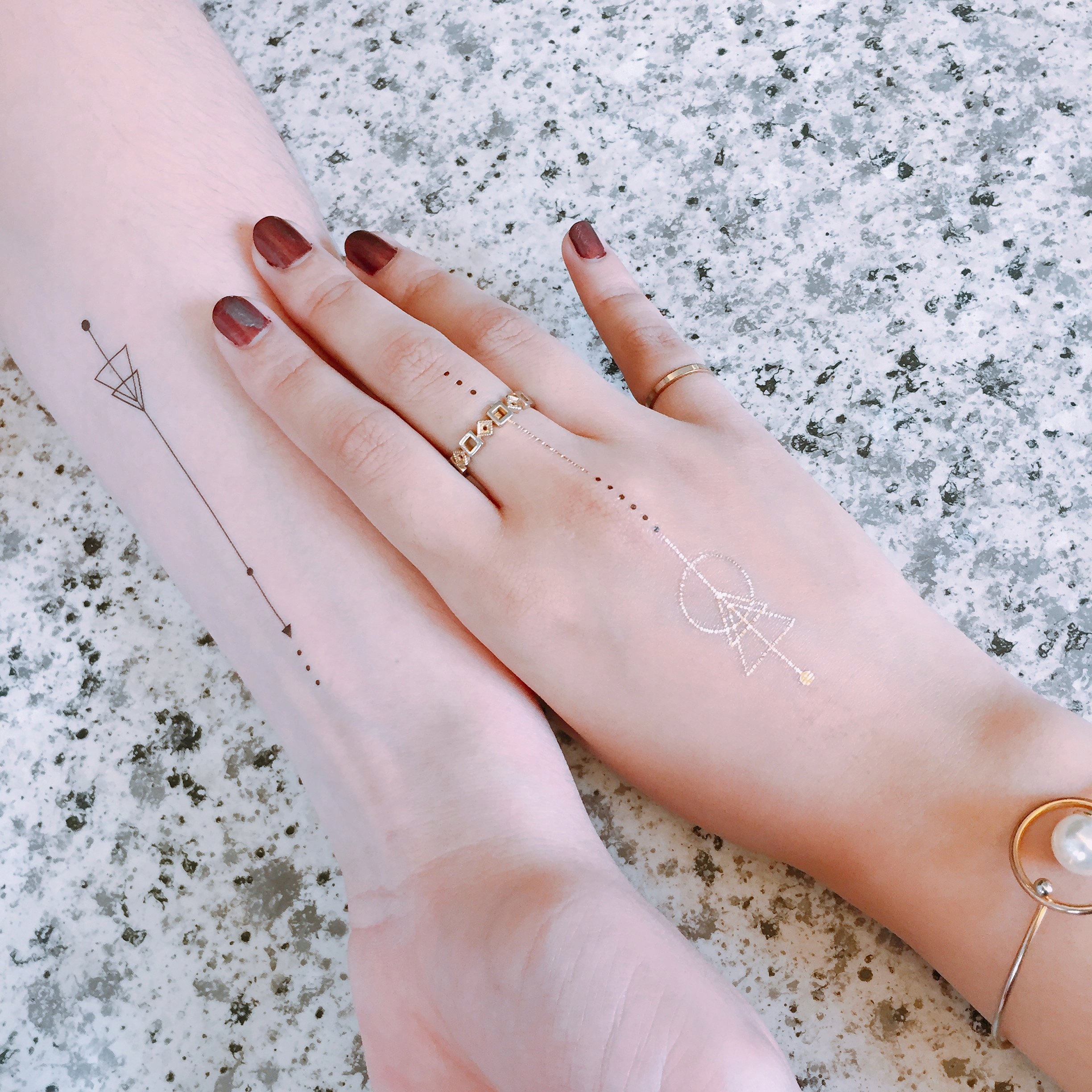 Paperself tatuaż konstelacja wzór damskie naklejki Nazwa Constellations