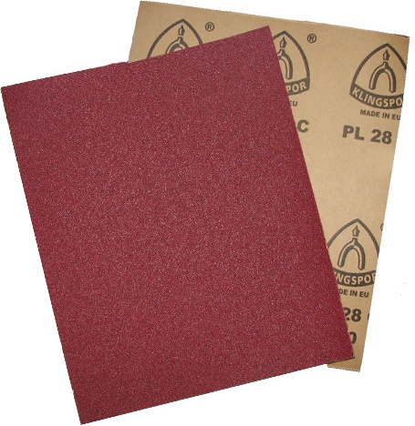 

Papier ścierny 230x280mm Klingspor PL28C #80