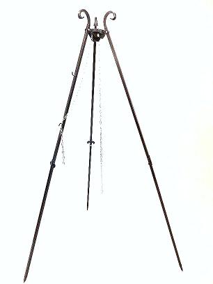 Trójnóg 180CM Grill Ogrodowy Łańcuch