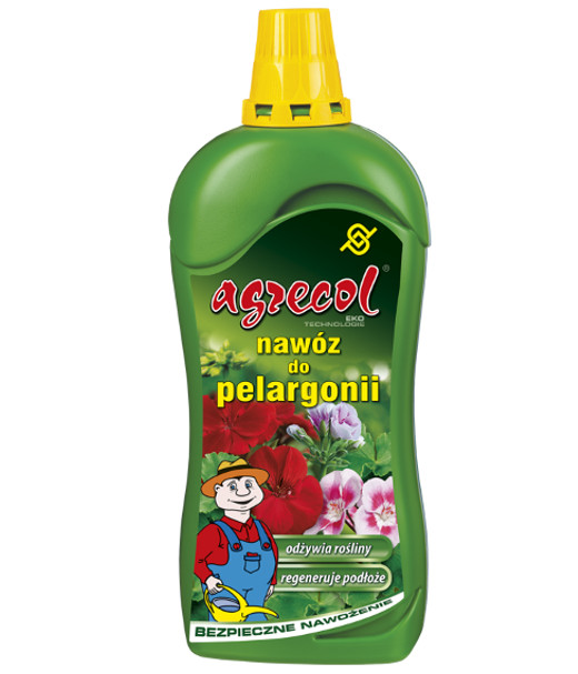 

Nawóz do Pelargonii Odżywia Rośliny Agrecol 1,2 L