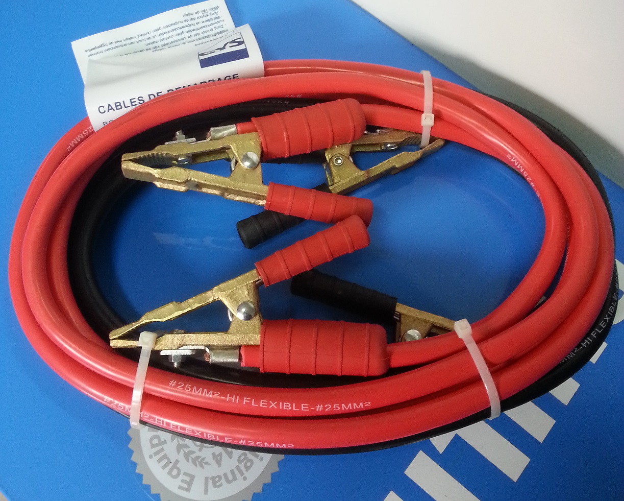 GYS 500A 2X3M 25MM2 толстые дизельные кабели