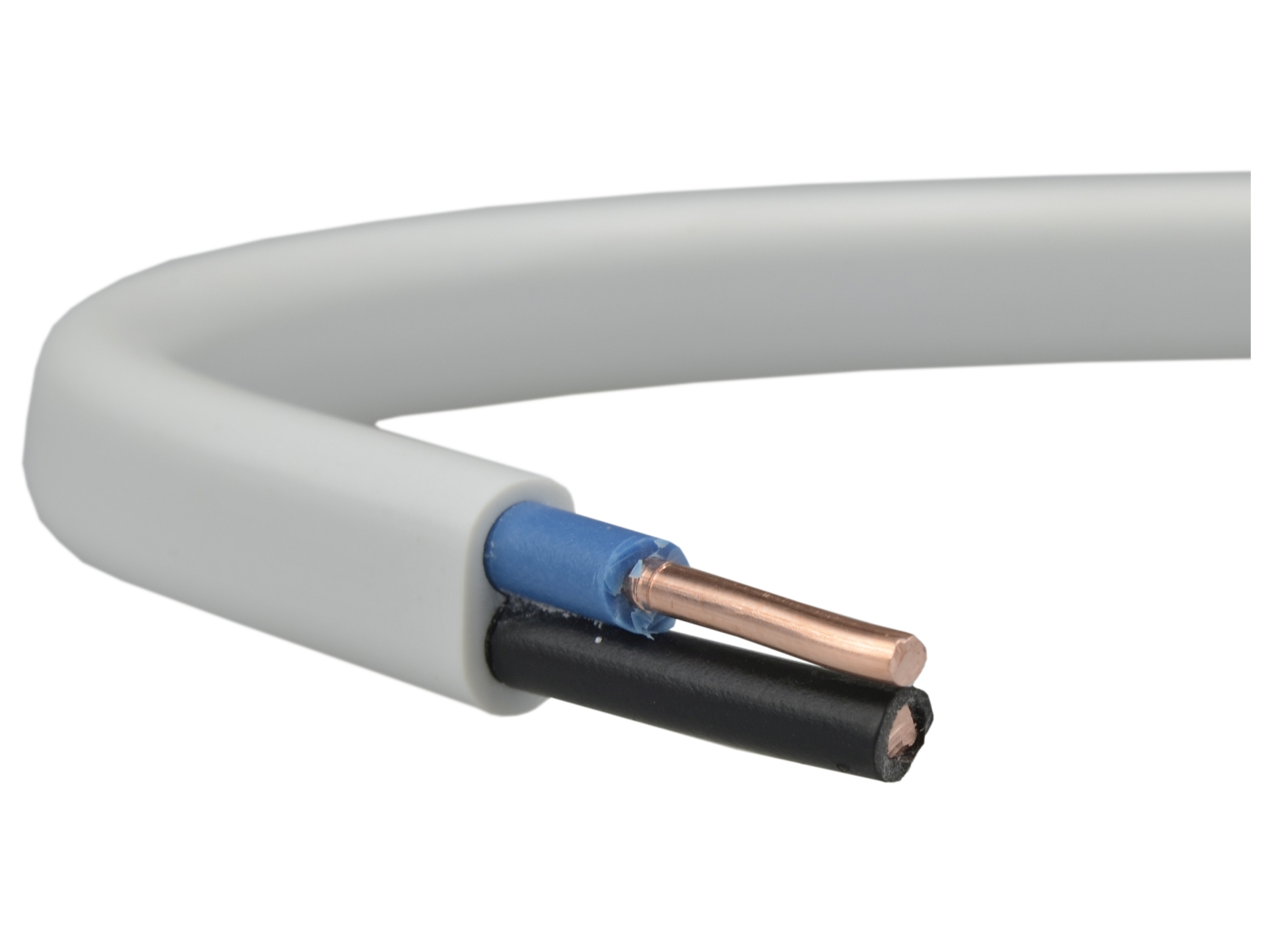 

Polski przewód kabel prądowy drut YDYp 2x2,5 750V